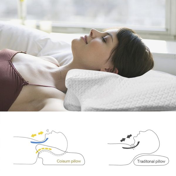 Moyeah CPAP Pillow for Comfortable Sleep with CPAP Machine - UV Sanitizer Available