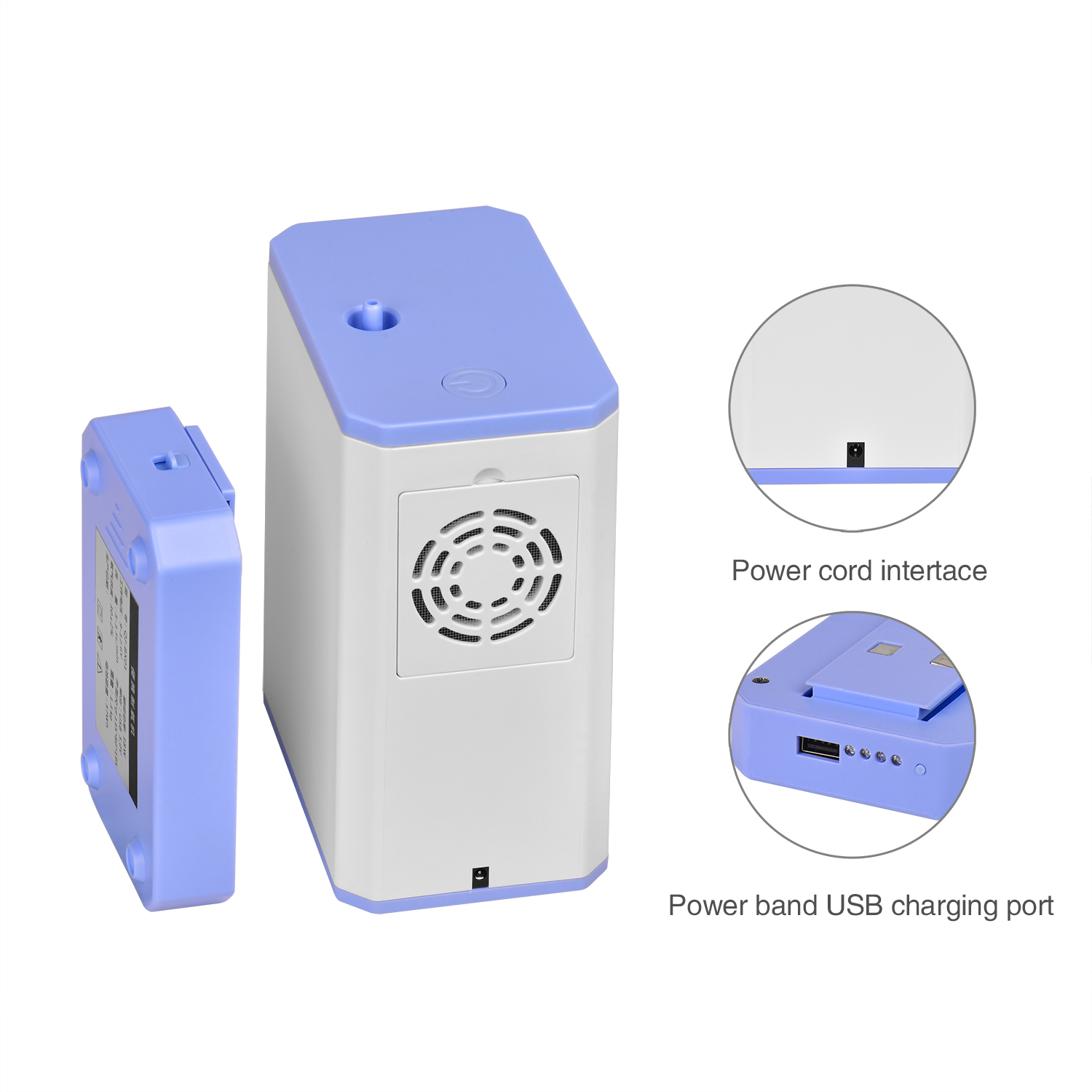 Moyeah Store Latest Mini Portable Home Oxygen Concentrator 3L/Min